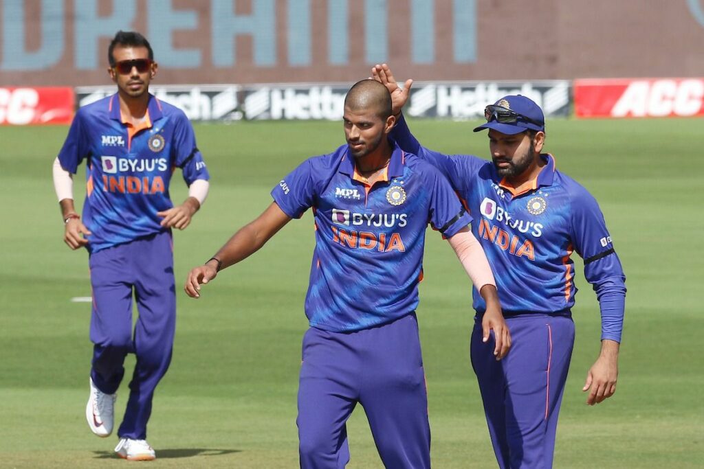 Washington Sundar, Yuzvendra Chahal, Rohit Sharma vs West Indies