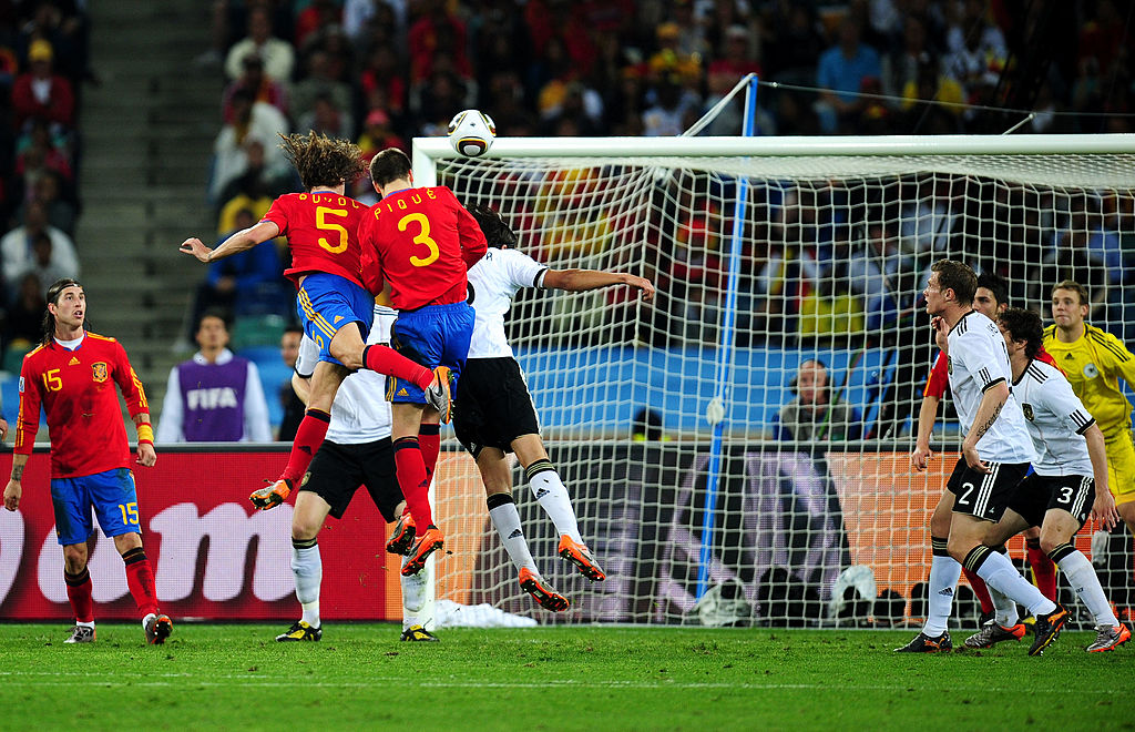 Carles Puyol vs Germany