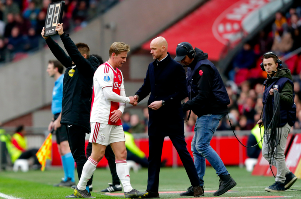 Frenkie de Jong has agreed to join Manchester United - reports